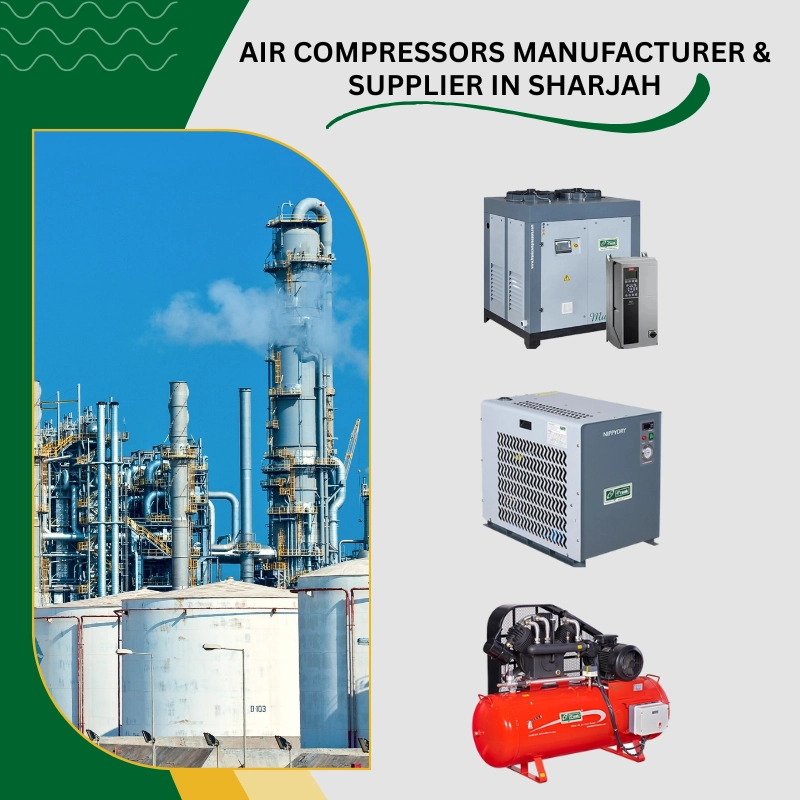 Industrial air compressor manufacturer in Sharjah offering reliable solutions for factories and workshops