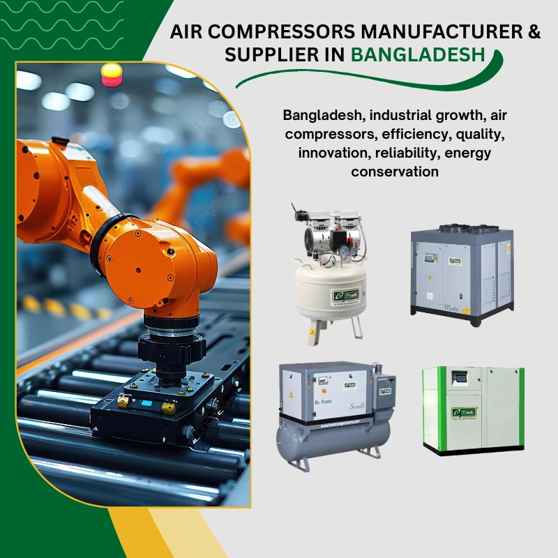 Top air compressor manufacturers & suppliers in Bangladesh offering reliable and efficient products