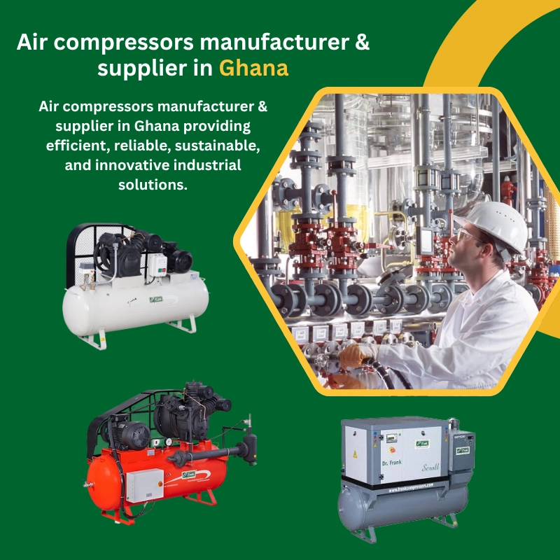 Trusted air compressor manufacturers & suppliers in Ghana providing efficient and durable solutions