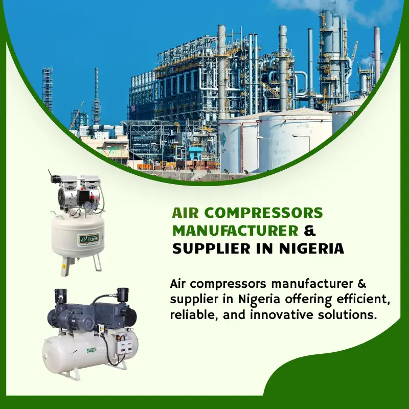 Leading air compressor manufacturers & suppliers in Nigeria delivering quality and durable machines