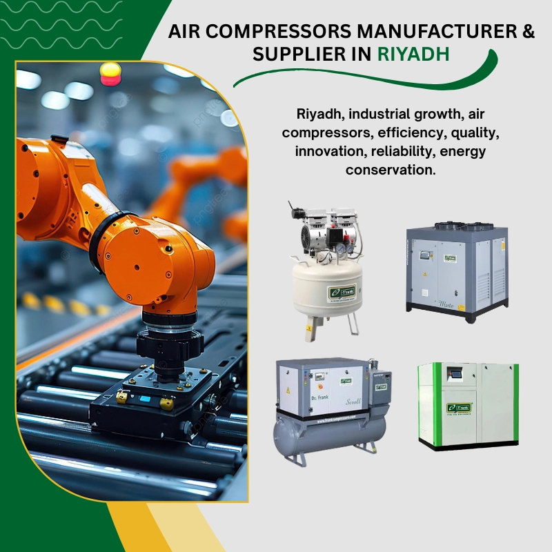 Trusted air compressor manufacturers & suppliers in Riyadh offering durable and efficient solutions