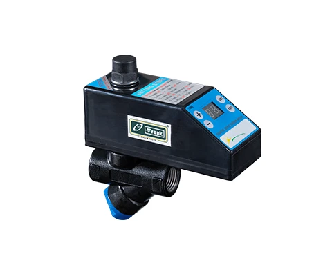 Left side view of Frank drain valve used to remove condensate from compressed air systems
