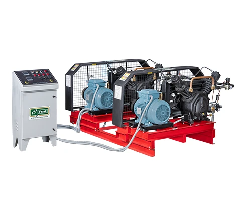 Frank Duplex Booster reciprocating compressor for boosting air pressure in industrial setups
