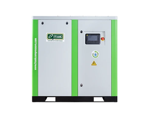 Frank EliteAir 10-40HP oil free screw air compressor supplying 100% oil free air for sensitive use
