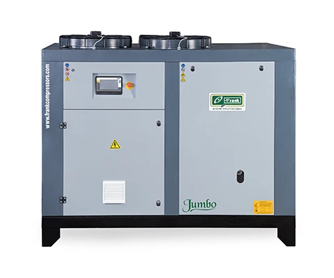 Frank Jumbo 75-100HP direct drive screw air compressor with low maintenance and high efficiency
