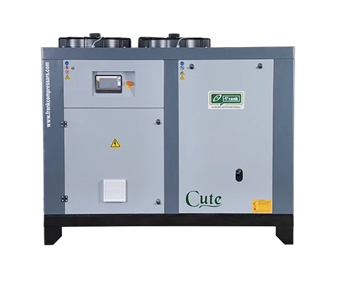 Frank Jumbo to Cute 75-100HP direct drive permanent magnet screw air compressor for large plants
