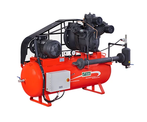 Frank PET 200-250I water cooled reciprocating compressor for PET bottle blowing applications
