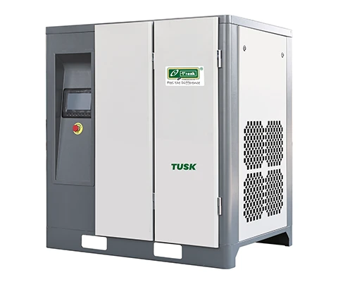 Frank Tusk B1 oil injected rotary screw air compressor for industrial compressed air supply
