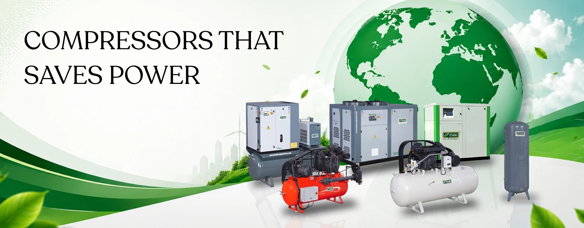 Frank Compressor leading industrial air compressor manufacturer & supplier in Coimbatore India