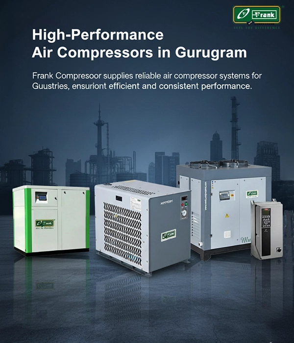 Reliable industrial air compressors supplier in Gurugram offering efficient compressed air solutions