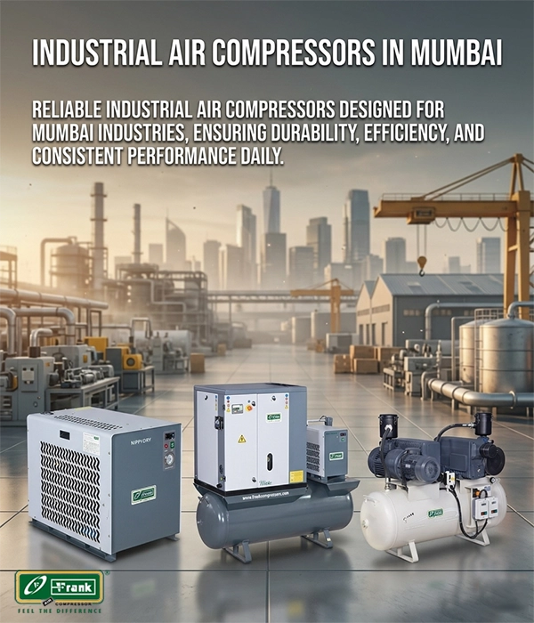 Dependable industrial air compressor solutions for Mumbai MIDC and Thane industries