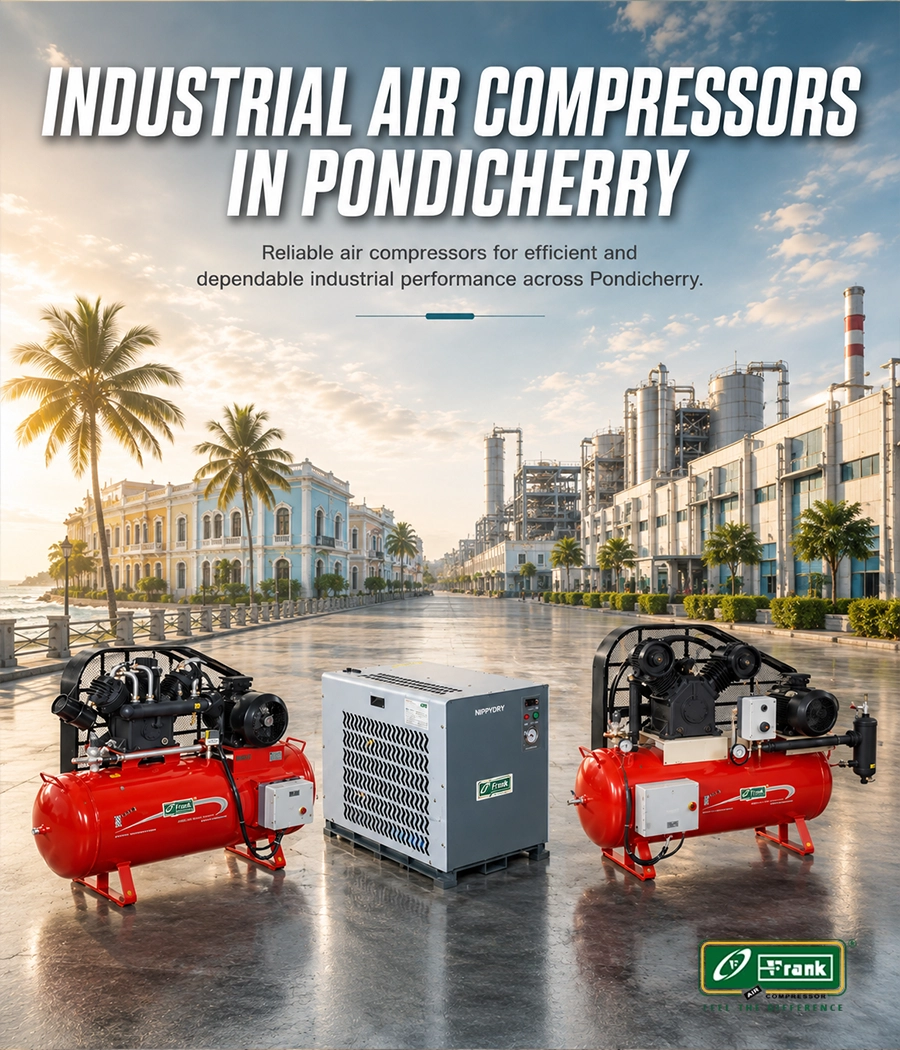 Precision engineered compressors for pharma and engineering industries in Pondicherry